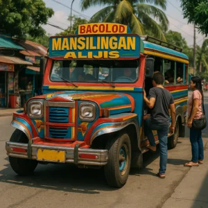 Bacolod jeepney pickup