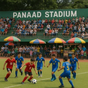 Youth football at Panaad